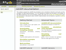 Tablet Screenshot of ndnsim.net